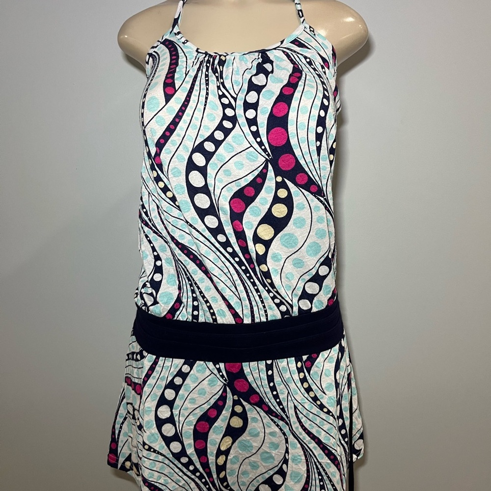 Luna Claire Multicolor Mini Dress